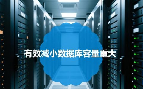 数据库容量太大怎么改小？有啥实用方法能压缩？