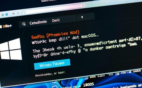 Windows输入sudo报错怎么办？解决方法有哪些？