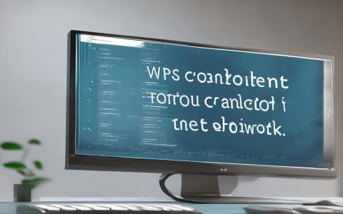 wps无法连接网络