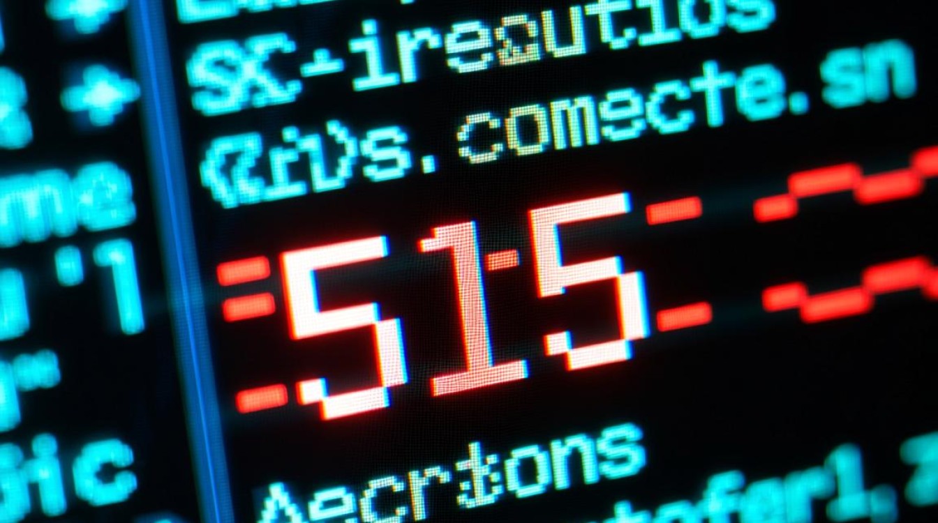 电脑报错515是什么原因?怎么解决? 电脑报错515是什么原因?怎么解决?