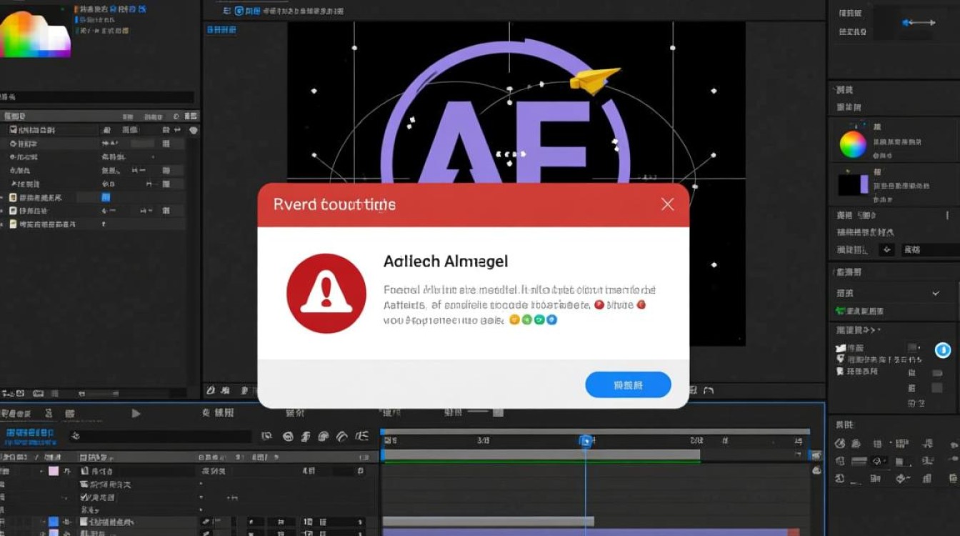 ae报错怎么关闭？提示错误信息后如何彻底解决并关闭弹窗？