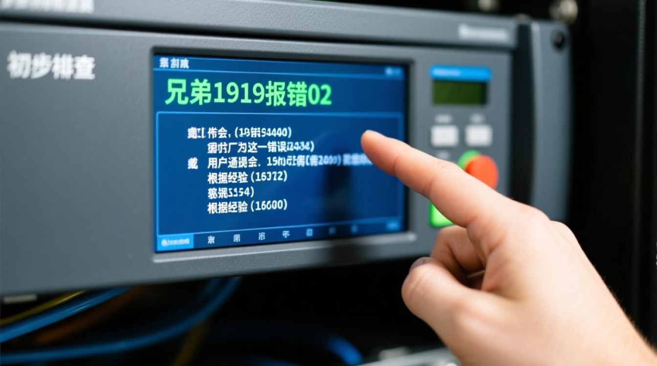兄弟1919报错02故障怎么解决？