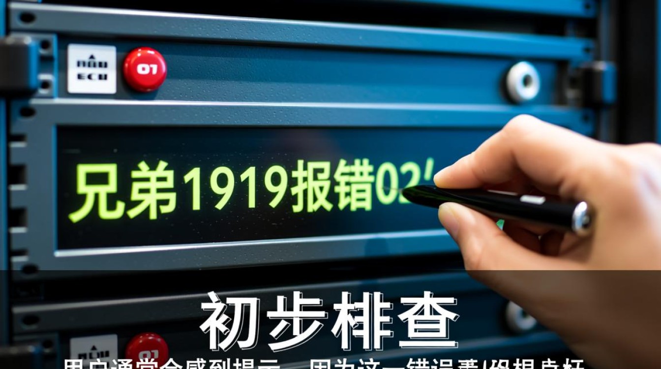 兄弟1919报错02故障怎么解决？