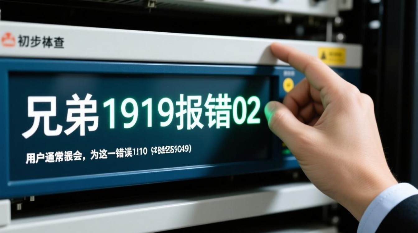 兄弟1919报错02故障怎么解决？