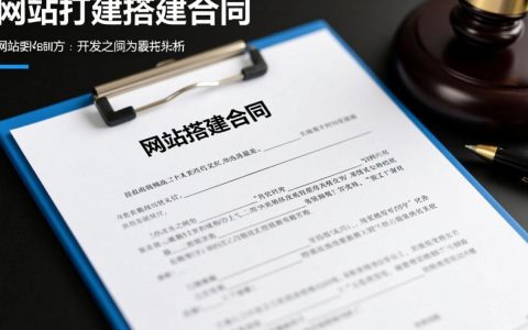 网站搭建合同中，哪些条款最容易引发纠纷？