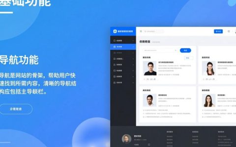 网站基础功能包含哪些？新手如何快速搭建？