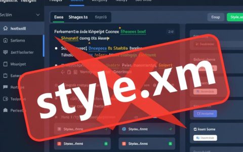 style.xm报错是什么原因导致的？