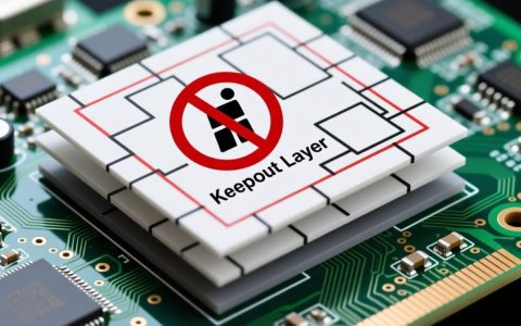 为什么选择keepout layer时总报错？解决方法是什么？