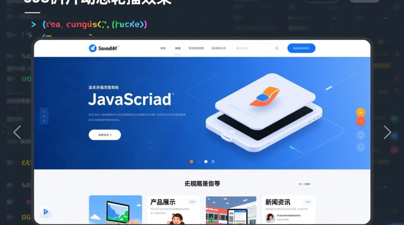 如何用js代码实现网站幻灯片效果? 如何用js代码实现网站幻灯片效果?
