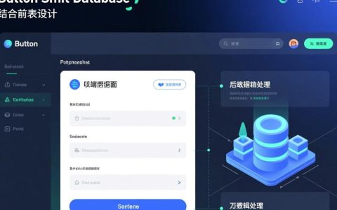 如何让button提交数据到数据库？前端与后端怎么实现？