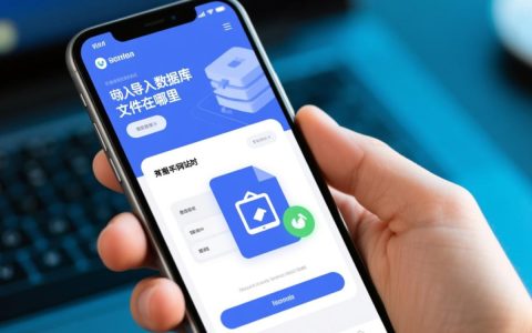 手机网站怎么导入数据库？文件藏哪里？