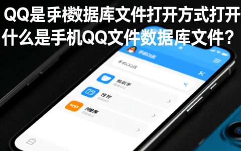 手机qq文件数据库文件怎么打开方式打开？