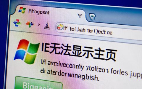 ie无法显示主页