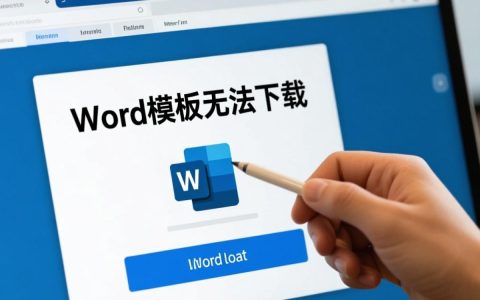 为什么word模板无法下载？解决方法是什么？