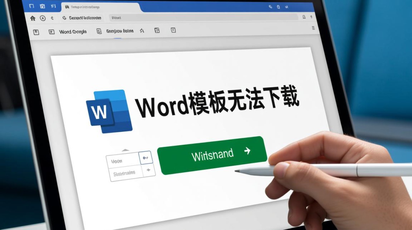 为什么word模板无法下载？解决方法是什么？