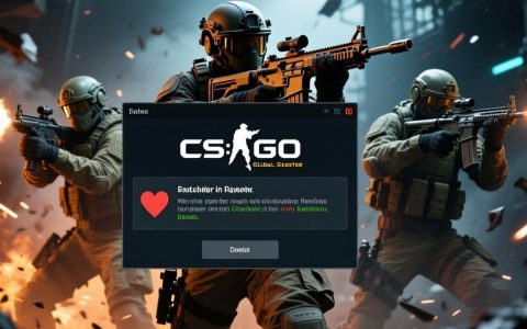CSGO打开就报错怎么办？进不去游戏如何解决？