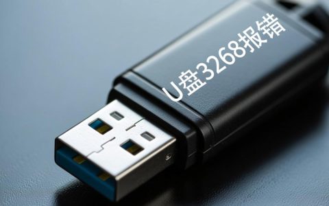 U盘3268报错怎么解决？数据还能恢复吗？