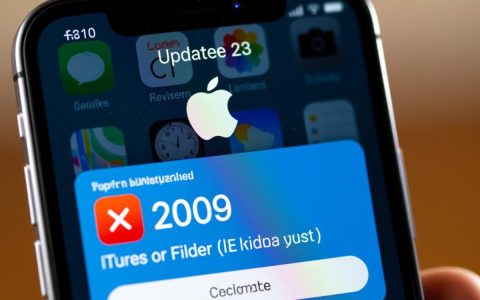 苹果更新报错2009怎么办？解决方法有哪些？