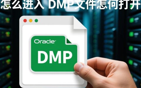数据库dmp文件怎么导入？如何正确打开dmp文件？