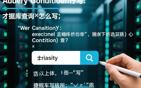 数据库查询语句条件怎么写才能高效又准确？