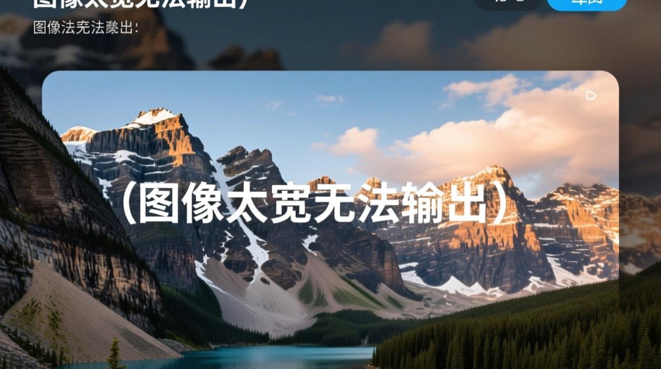 图像太宽无法输出怎么办？解决方法有哪些？
