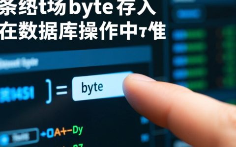 数据库字段是byte类型，数据怎么正确存入？