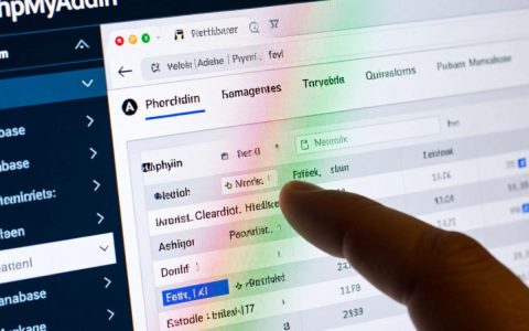phpMyAdmin数据库怎么清除？新手操作步骤及注意事项有哪些？