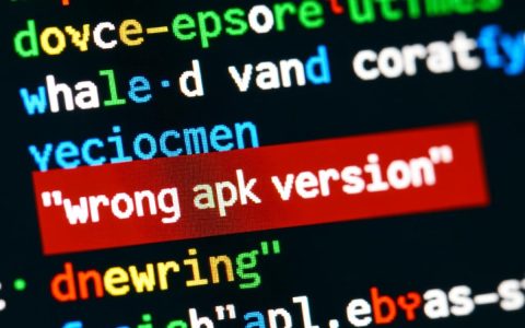 Wrong APK version报错怎么解决？更新版本还是降级兼容？