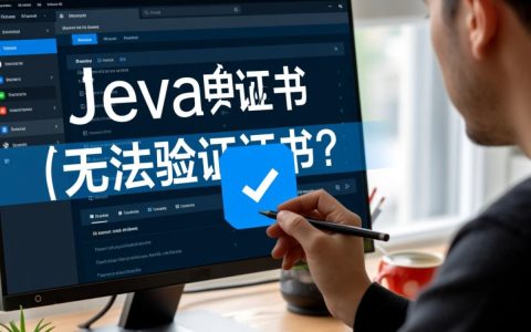 无法验证证书 java怎么办？教你解决证书验证失败问题