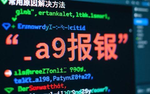 a9报错怎么办？解决方法与原因分析