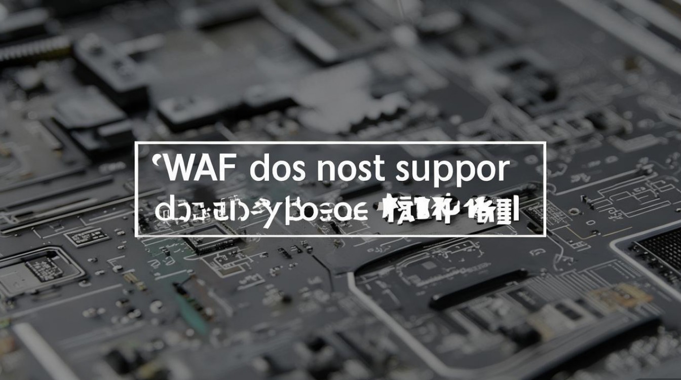 waf不支持部署模式