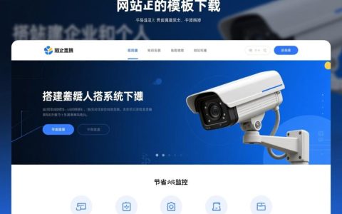 监控网站模板下载哪里找？免费安全模板怎么选？