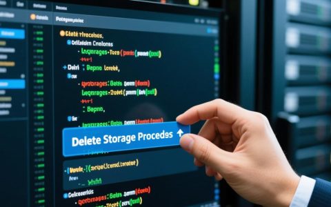 如何安全彻底删除SQL Server中的指定存储过程？