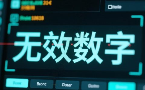 无效数字报错原因是什么？数字报错怎么解决？