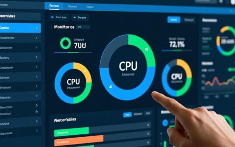 Centos如何实时监控CPU和内存使用率？
