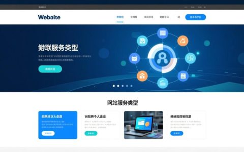 备案 网站服务类型