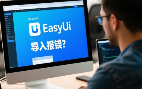 iOS EasyUI导入报错怎么办？解决步骤是什么？