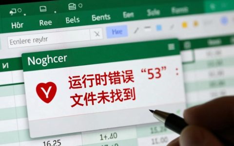 Excel宏报错53怎么办？代码文件路径问题怎么解决？