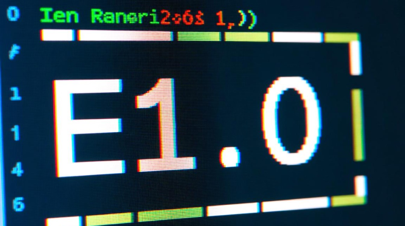 报错E1.0是什么原因？如何快速解决？