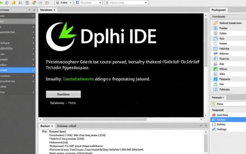 delphi ide运行报错