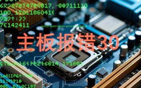 主板报错30