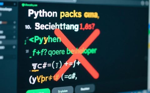 导入包名报错怎么办？Python/Java等语言包名错误解决方法
