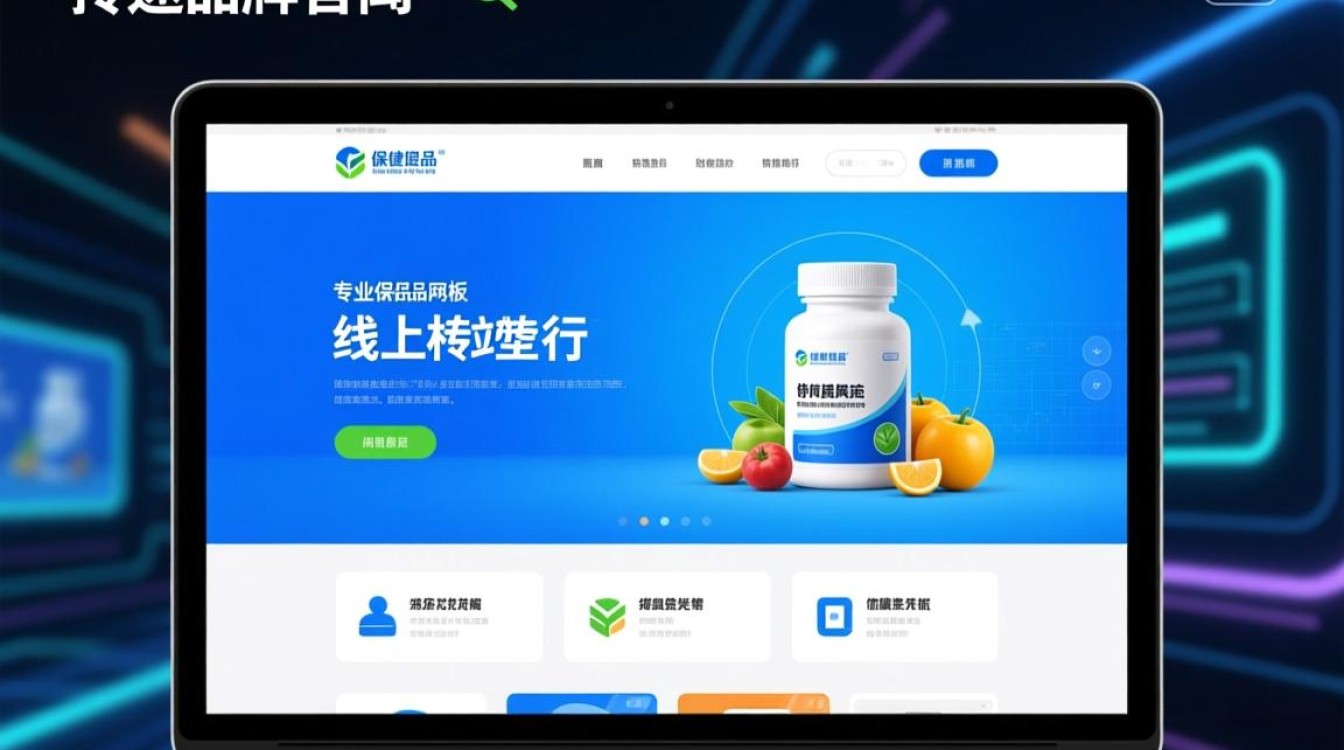 保健品网站模板 保健品网站模板