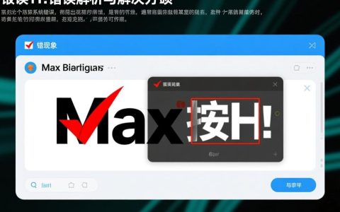 max按h报错为何频繁出现？系统故障还是操作失误？