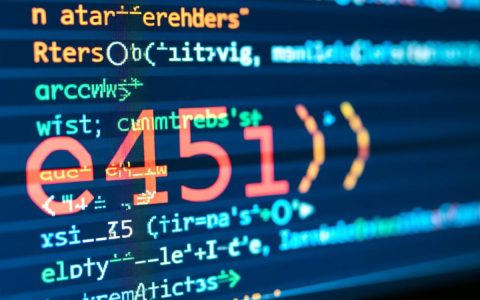 报错e45是什么原因导致的系统错误，如何解决？