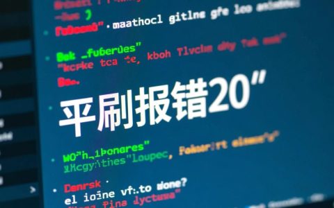 平刷报错20为何频繁出现？背后原因是什么？