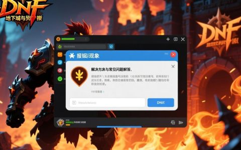 DNF游戏频繁报错，玩家困惑，究竟是什么原因导致问题频发？