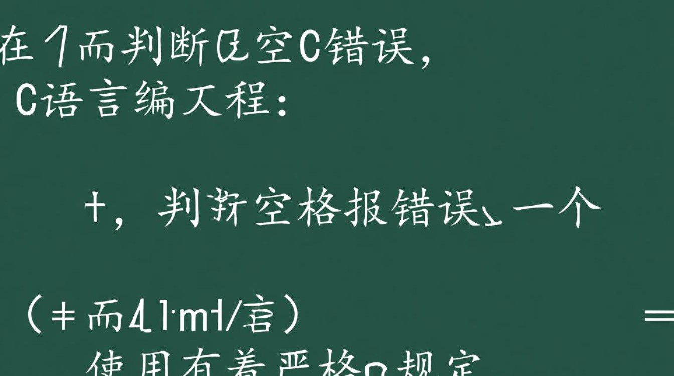 为何在C语言编程中空格导致判断语句报错？求解解决方法！