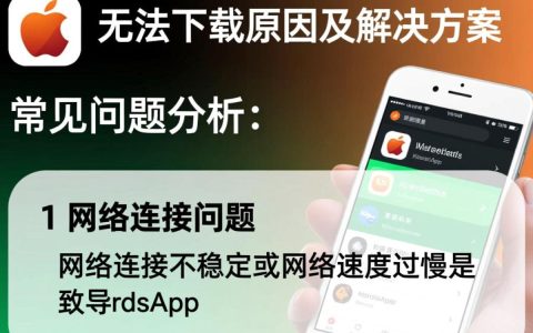 苹果App软件无法下载？是网络问题还是系统故障？解决方法全解析！