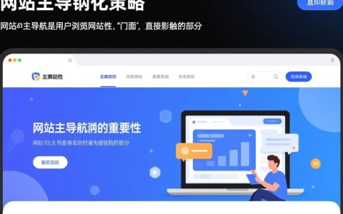 网站主导航如何优化以提升用户体验和访问效率？